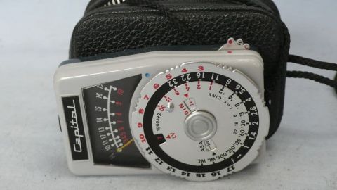 Exponometru Capital Cased Light Meter