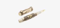 Stilou Visconti Alexander the Great Gold Trim 18k Nib F