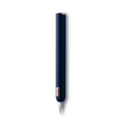 Stilou Lamy Dialog CC Dark Blue Gold Trim 14k Nib F