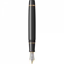 Stilou Pilot Custom Urushi Black Gold Trim 18k Nib FM 