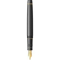 Stilou Pilot Justus 95 Black Gold Trim 14k Nib M