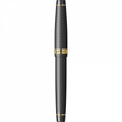 Stilou Pilot Justus 95 Black Gold Trim 14k Nib M