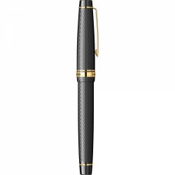 Stilou Pilot Justus 95 Black Gold Trim 14k Nib M