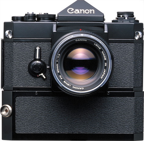 Aparat Foto Canon F-1 High Speed Motor Drive Camera