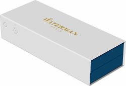 Stilou Waterman Carene Charcoal Grey Nichel Paladiu Trim 18k Nib M