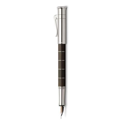 Stilou Graf von Faber Castell Classic Anello Grenadilla Platinum Trim 18k Nib F