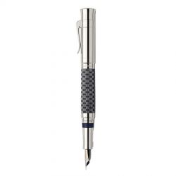 Stilou Graf von Faber Castell Pen of the Year 2009 LE Horsehair Platinum Trim 18k Nib M