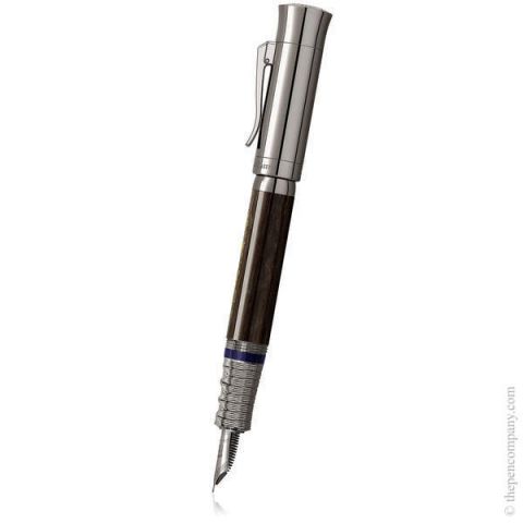 Stilou Graf von Faber Castell Pen of the Year 2019 LE Samurai Ruthenium Edition Ruthenium Trim 18k Nib F