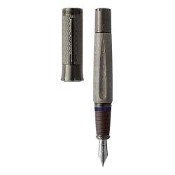 Stilou Graf von Faber Castell Pen of the Year 2021 LE Medieval Knights Gunmetal Trim 18k Nib F