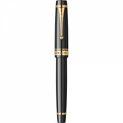 Stilou Pilot Custom 845 Urushi Black Gold Trim 18k Nib M