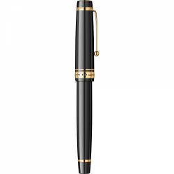 Stilou Pilot Custom 845 Urushi Black Gold Trim 18k Nib M