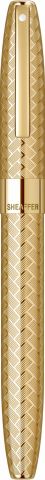 Roller Sheaffer Legacy Heritage Chevron Gold Plated Gold Trim