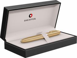 Roller Sheaffer Legacy Heritage Chevron Gold Plated Gold Trim