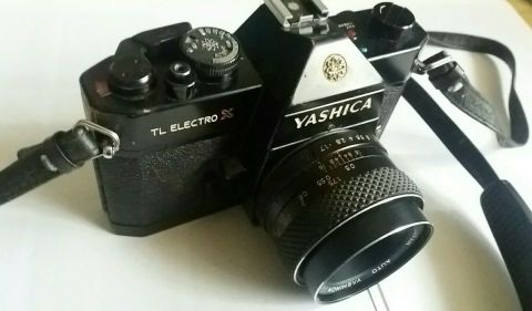 Aparat Foto Yashica TL Electro X Black