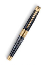 Stilou Caran D'ache Caelograph LE Sirius 30N - Shanghai - Gold Trim 18K Nib M