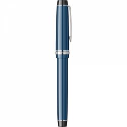 Stilou Pilot Heritage 91 Dark Blue Rhodium Trim 14k Nib M