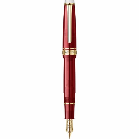 Stilou Sailor Professional Gear Slim Size SE Tea Time Hallongrotta Gold Trim 21k Nib M