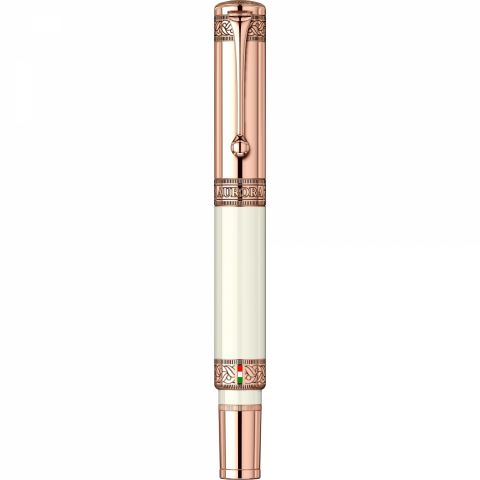 Stilou Aurora Dante LE Paradiso Pink Gold Trim 18k Nib EF