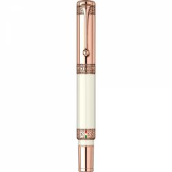 Stilou Aurora Dante LE Paradiso Pink Gold Trim 18k Nib EF