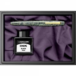 Stilou Sailor King of Pens LE Naginata Ebonite Sekkei Gold Trim 21k Nib M