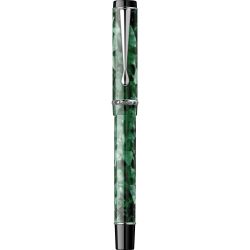 Stilou Conklin Duragraph Forest Green Chrome Trom Steel Nib M