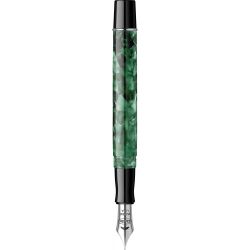 Stilou Conklin Duragraph Forest Green Chrome Trom Steel Nib M