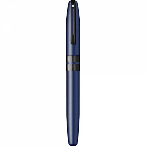 Stilou Sheaffer Icon Metallic Blue Black Trim Steel Nib F