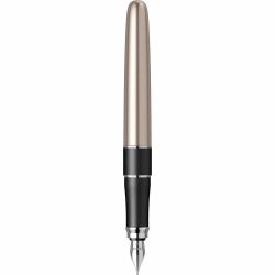 Stilou Tombow Havanna Silver Matt Chrome Trim Steel Nib F